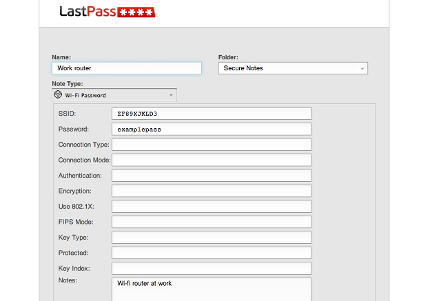 LastPass-Chapter3-secure-note